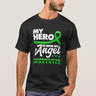 Camiseta Meu Herói Agora É Meu Anjo Doença Mitocondrial Con