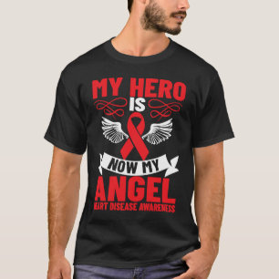 Camiseta Meu Herói é Agora Minha Consciência da Doença Card