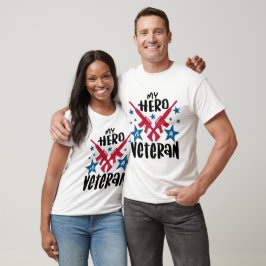 Camiseta Meu Herói é um Veterano
