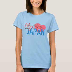 Camiseta Meu herói está em Japão