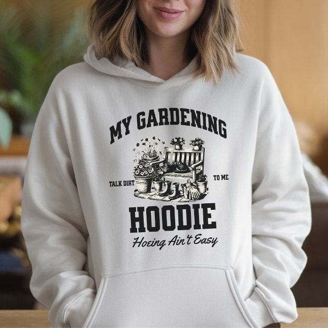 Camiseta Meu Hoodie de jardinagem, Suiteiro do jardim bonit (Criador carregado)