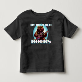 Camiseta Meu Irmão é Incrível! Urso Colorido