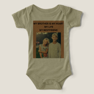 CAMISETA MEU IRMÃO É MEU CORAÇÃO MINHA VIDA MEU MELHOR AMIG