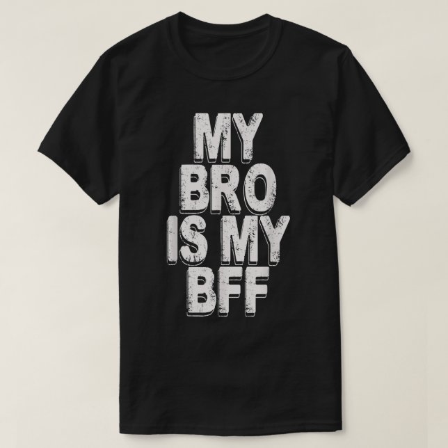Camiseta meu irmão é meu pai (Frente do Design)