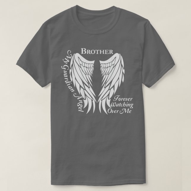 Camiseta Meu Irmão É Meu Presente De Anjo Guardião (Frente do Design)