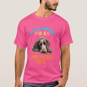 Camiseta Meu Irmão É Um Cachorro Alemão Bre
