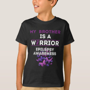 Camiseta Meu Irmão É Um Guerreiro Epilepsia