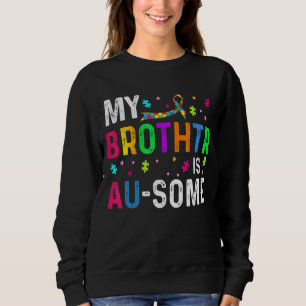 Camiseta Meu Irmão É Um Quebra-cabeça De Consciência Autist