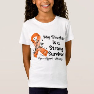 Camiseta Meu irmão é uma fita forte da laranja do