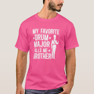 Camiseta Meu Irmão Mais Importante Do Tambor Favorito De Um