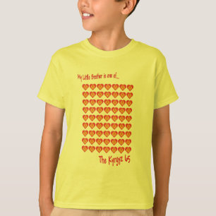 Camiseta Meu irmão mais novo é um dos 65 kirguizes