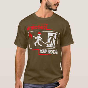 Camiseta Meu Irmão Seu Irmão Bombeiro Orgulhoso Bombeiro 