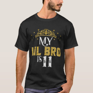 Camiseta Meu IRMÃOZINHO Tem 11 Anos de Idade 2012 Aniversár