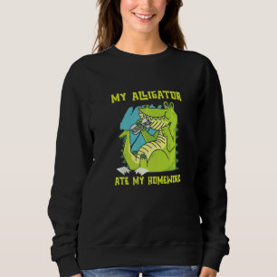 Camiseta Meu Jacaré Comeu Meus Répteis de Casa do Zoológico
