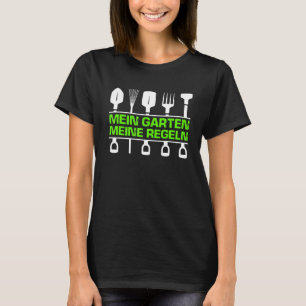 Camiseta Meu Jardim Meu Regras Diversão