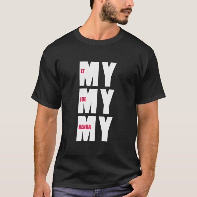 Camiseta meu joe kenda (Frente)