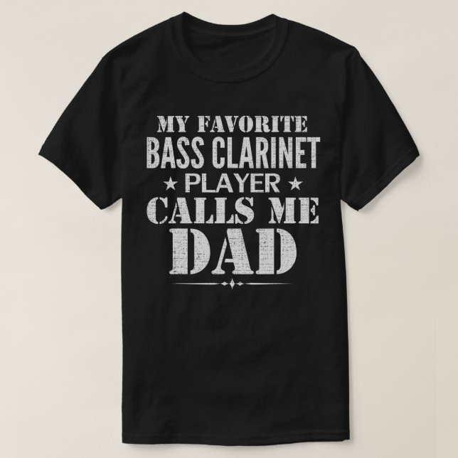 Camiseta Meu Jogador Clarinet Favorito Me Chame De Engraçad (Frente do Design)