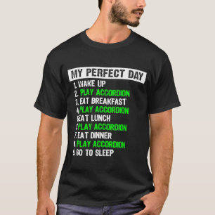 Camiseta Meu Jogador de Acordo de Dia Perfeito