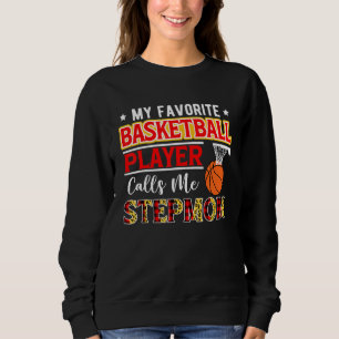 Camiseta Meu jogador de basquete favorito me chama de madra