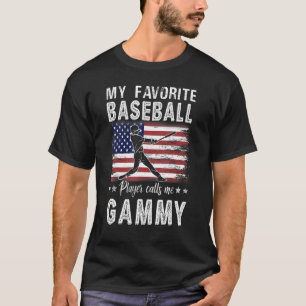 Camiseta Meu Jogador De Beisebol Favorito Me Chama De Améri