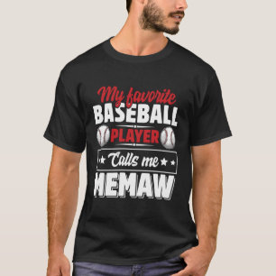 Camiseta Meu Jogador De Beisebol Favorito Me Chama De Mãe D