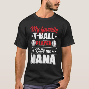 Camiseta Meu Jogador de Bola de T favorito me chama de Mãe