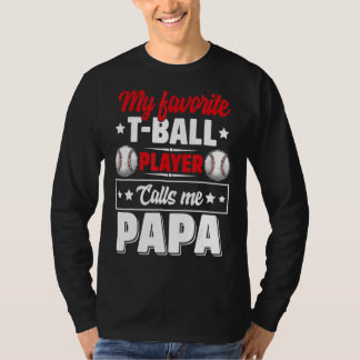 Camiseta Meu Jogador de Bola Favorito Me Chama De Pai Fofo