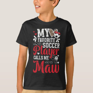 Camiseta Meu Jogador de Futebol Favorito Maw Futebol Maw Vo