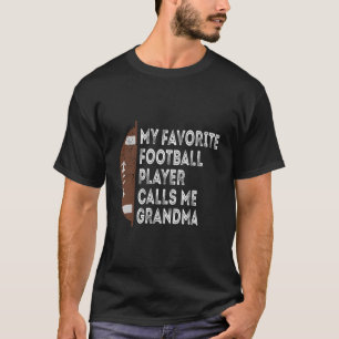 Camiseta Meu Jogador De Futebol Favorito Me Chama De Avó