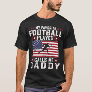 Camiseta Meu Jogador De Futebol Favorito Me Chama De Pai Pa