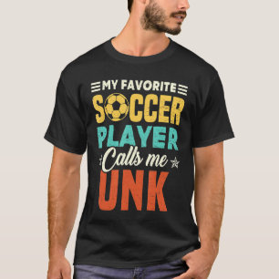 Camiseta Meu Jogador De Futebol Favorito Me Chama De Vintag