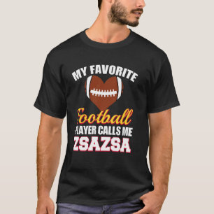 Camiseta Meu Jogador de Futebol Favorito Me Chama de ZsaZsa