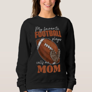 Camiseta Meu Jogador De Futebol Favorito Me Chama Mãe Leopa