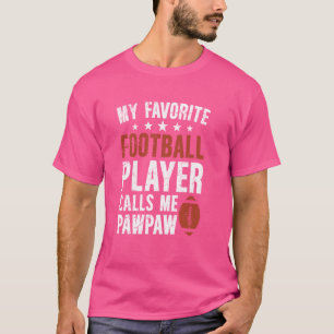 Camiseta Meu Jogador de Futebol Favorito Pawpaw Futebol Paw