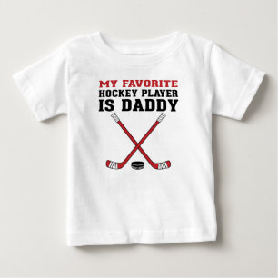 Camiseta Meu Jogador de Hóquei Favorito é Pai de Pentes V
