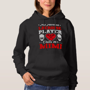 Camiseta Meu jogador de lacrosse favorito me chama de mãe m