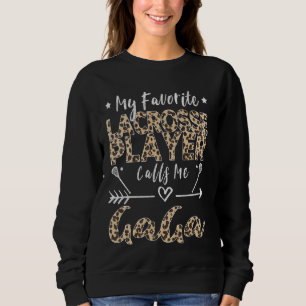 Camiseta Meu Jogador De Lacrosse Favorito Me Chama Gaga Lac