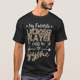 Camiseta Meu Jogador De Lacrosse Favorito Me Chama Gjyshe A
