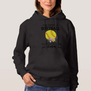 Camiseta Meu jogador de Lola Softball me chama de babá da m