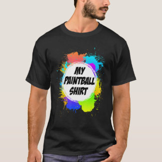 Camiseta Meu Jogador de Paintball