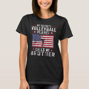 Camiseta Meu Jogador De Voleibol Favorito Me Chama De Gordu