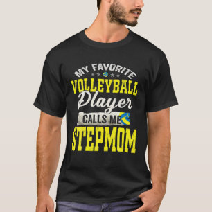 Camiseta Meu Jogador De Voleibol Favorito Me Chama De Stepm