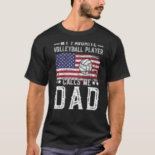 Camiseta Meu Jogador De Voleibol Favorito Me Chama De Volle