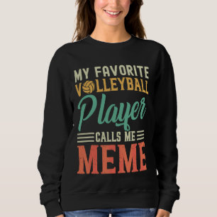 Camiseta Meu Jogador De Voleibol Favorito Me Chama Meme Vin
