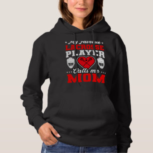 Camiseta Meu jogador favorito de lacrosse me chama de mãe