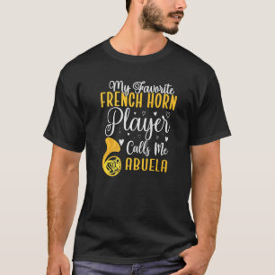 Camiseta Meu jogador favorito do Corno francês me chama Abu
