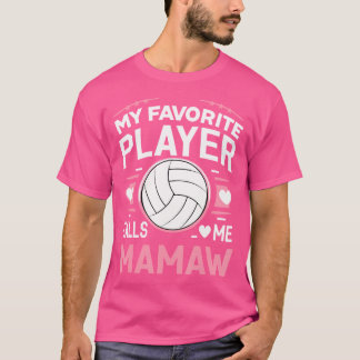 Camiseta Meu Jogador Favorito Me Chama De Dia de as mães Ma