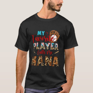 Camiseta Meu Jogador Favorito Me Chama De Leopardo Nana Bas