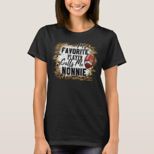 Camiseta Meu Jogador Favorito Me Chama De Mãe De Futebol De