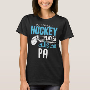 Camiseta Meu Jogador Favorito Me Chama De Suor De Hóquei Do